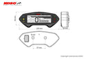 KOSO DB-01RN Multi-Function Meter LCD Black