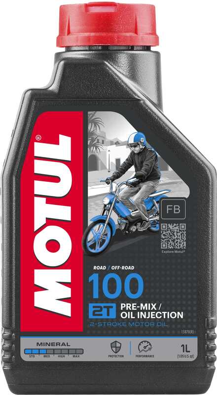 MOTUL 100 2T Motomix Motor Oil - 1L