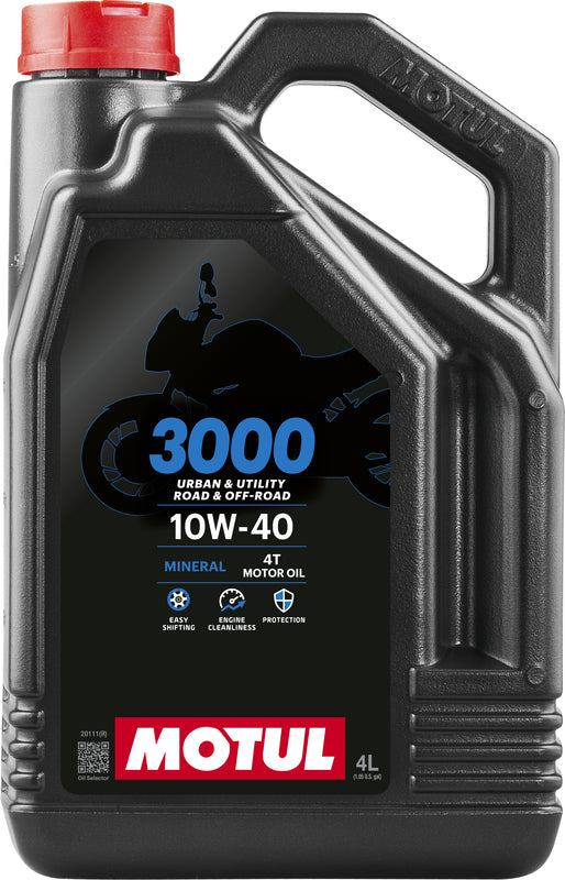 MOTUL 3000 4T Motor Oil - 10W40 4L