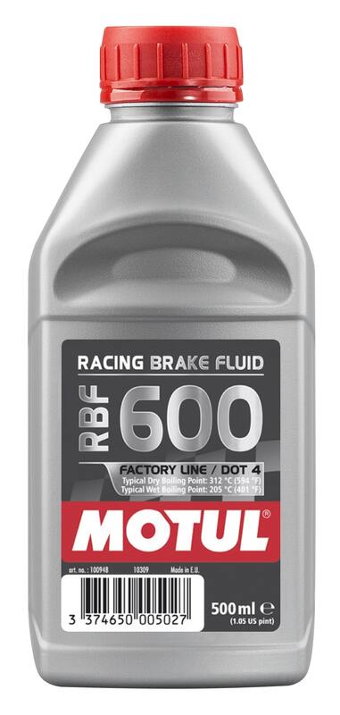 MOTUL DOT 4 RBF 600 Racing Brake Fluid - 500ml