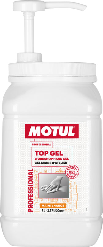 MOTUL Top Gel Workshop Range Hand Cleaner Pump - 3L