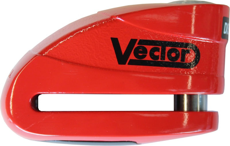 VECTO DISC LOCK ALARM 14MM SRA RED