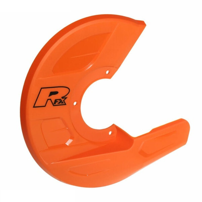 RFX Pro Disc and Caliper Guard (Orange) Universal To Fit RFX Disc Guard Mounts