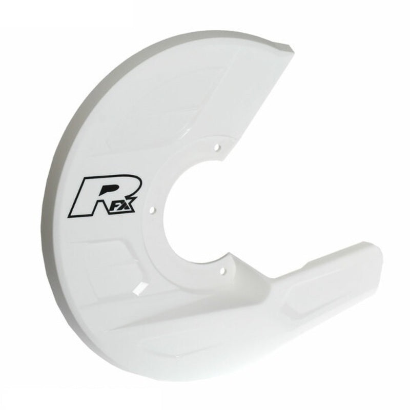 RFX Pro Disc and Caliper Guard (White) Universal to fit RFX disc guard mounts