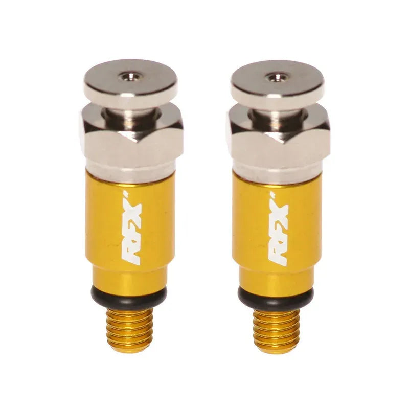 RFX Pro Fork Air Bleeders M5x0.8 (Yellow) Kayaba/Showa