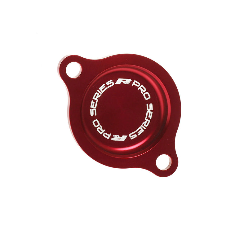 RFX PRO OIL FILTER COVER, RED