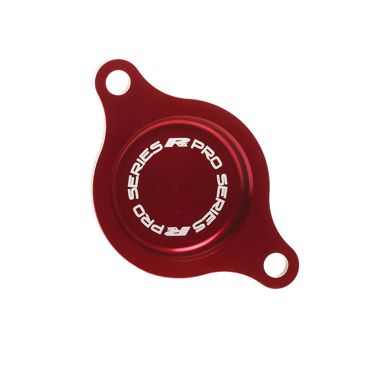 RFX PRO OIL FILTER COVER, RED