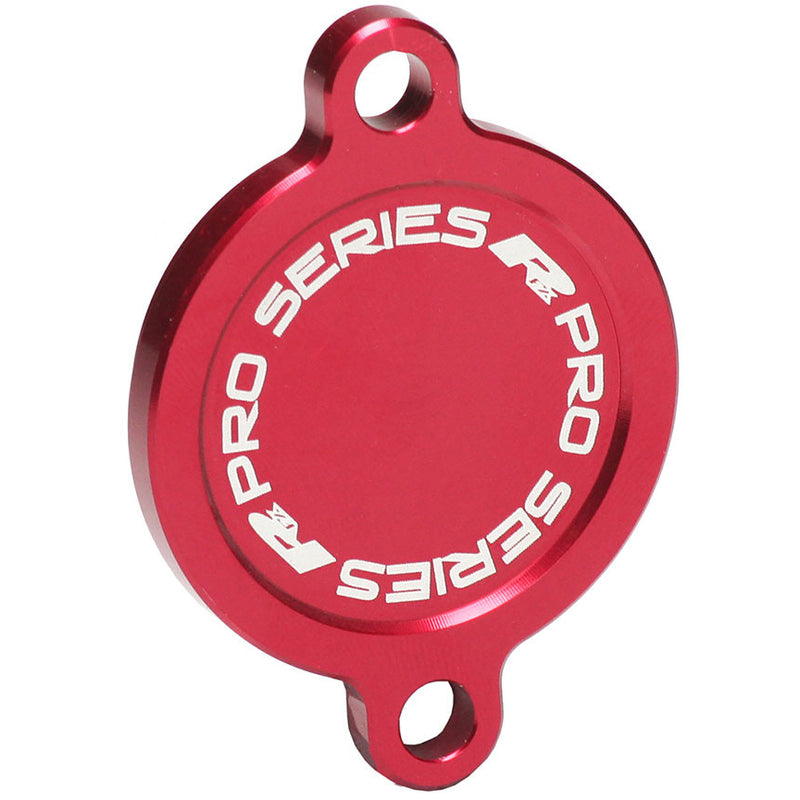 RFX PRO OIL FILTER COVER, RED