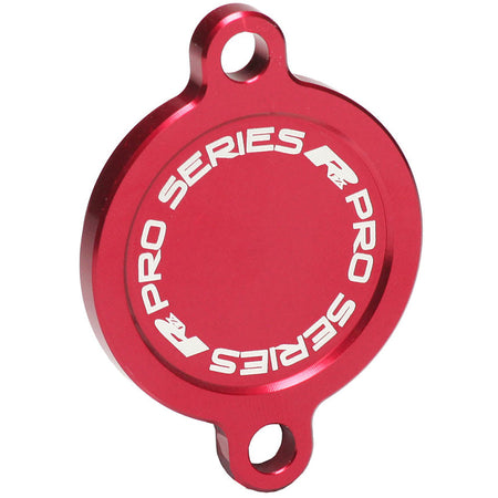 RFX PRO OIL FILTER COVER, RED