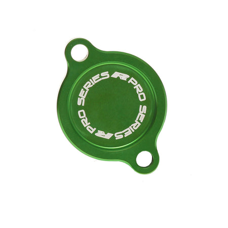 RFX PRO OIL FILTER COVER, GRN