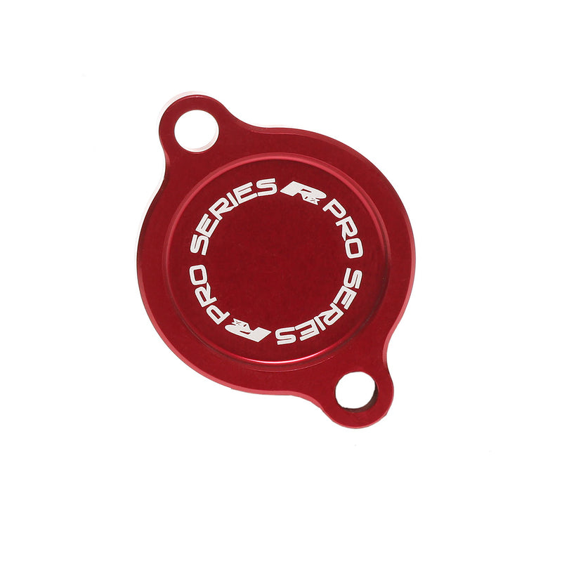 RFX PRO OIL FILTER COVER, RED