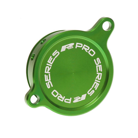 RFX PRO OIL FILTER COVER, GRN