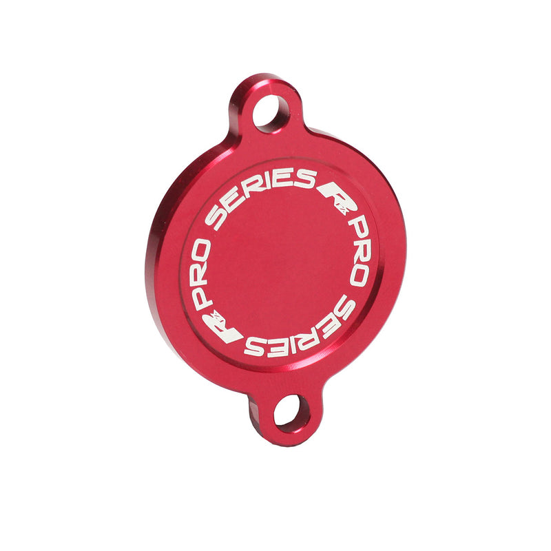 RFX PRO OIL FILTER COVER, RED