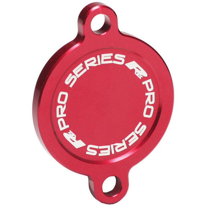 RFX PRO OIL FILTER COVER, RED