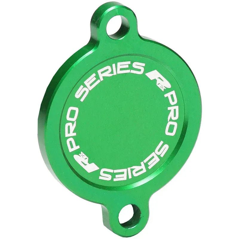 RFX PRO OIL FILTER COVER, GRN