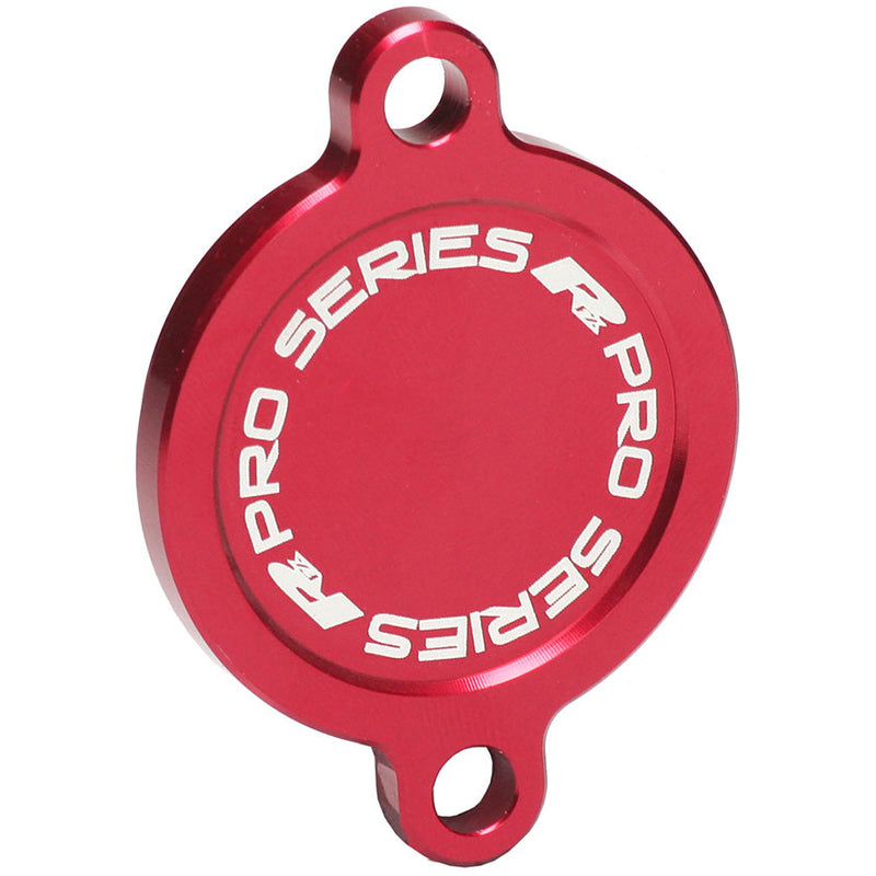 RFX PRO OIL FILTER COVER, RED