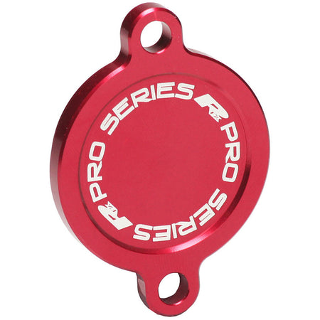 RFX PRO OIL FILTER COVER, RED