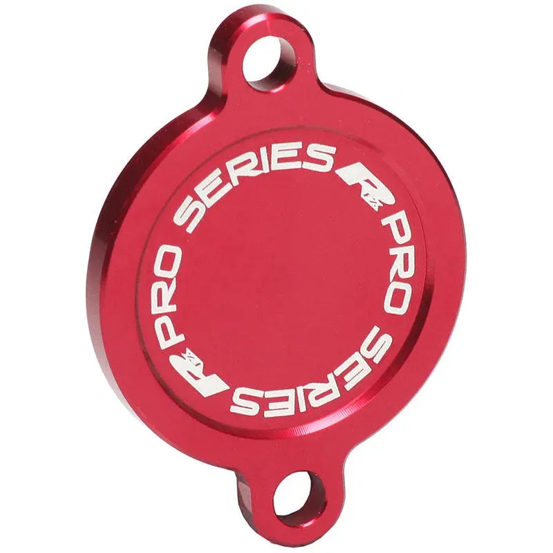 RFX PRO OIL FILTER COVER, RED
