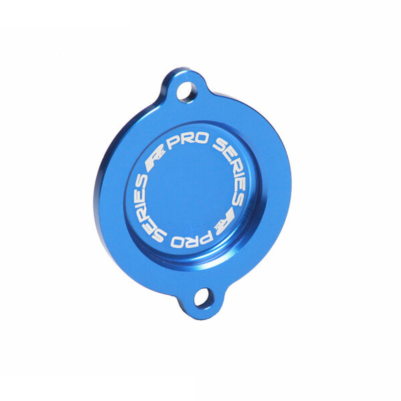 RFX PRO OIL FILTER COVER, BLU