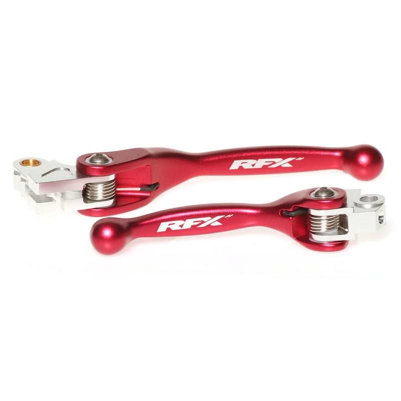 RFX RACE FLEXIBLE LEVER SET, RED