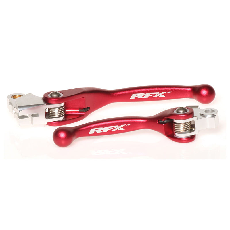 RFX RACE FLEXIBLE LEVER SET, RED