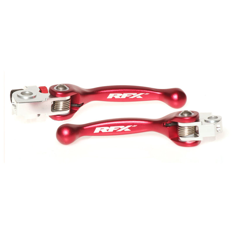 RFX Race Forged Flexible Lever Set (Red) AJP Trials All (Not Sherco)