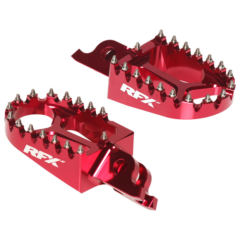 RFX PRO FOOTRESTS, RED