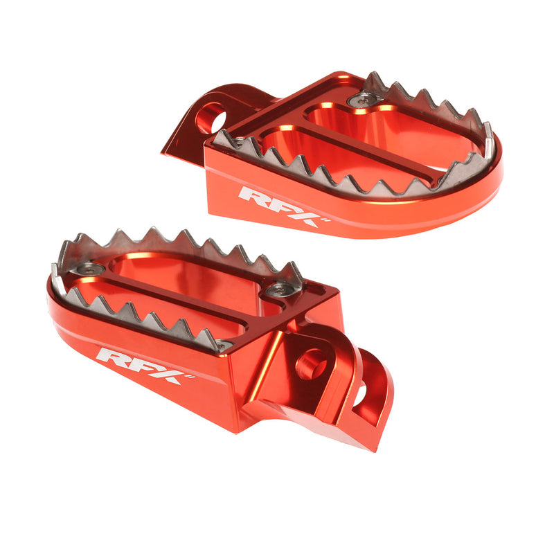 RFX PRO SHARK TEETH FOOTRESTS, ORG