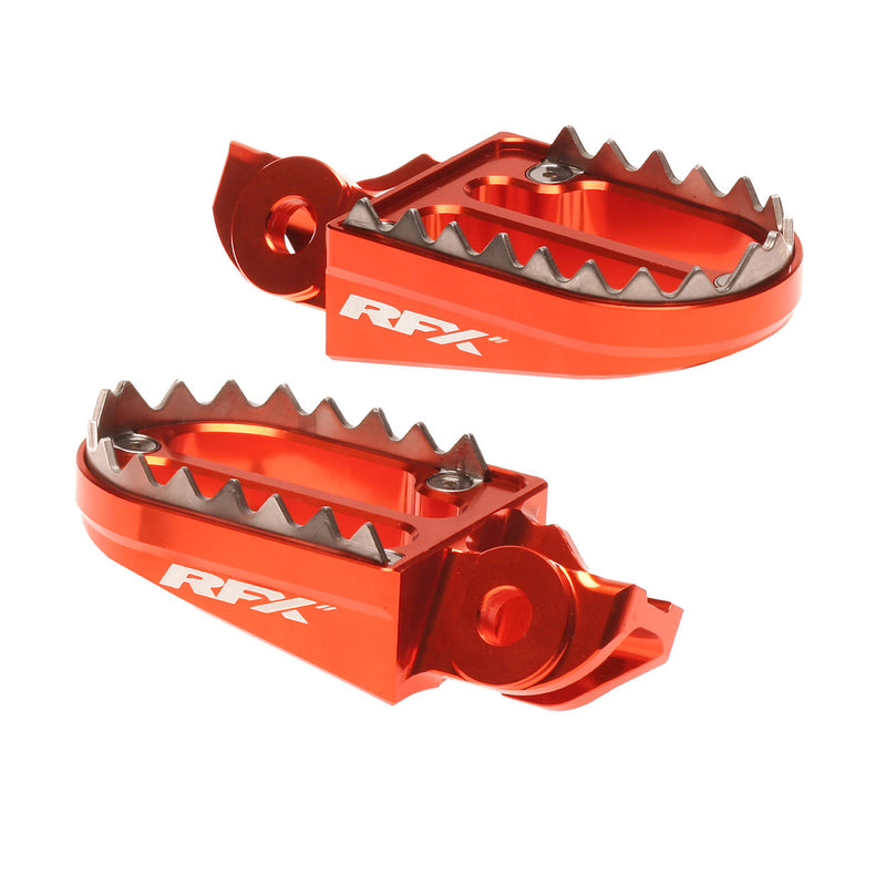 RFX PRO SHARK TEETH FOOTRESTS, ORG