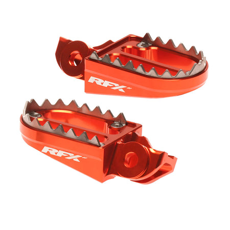 RFX PRO SHARK TEETH FOOTRESTS, ORG