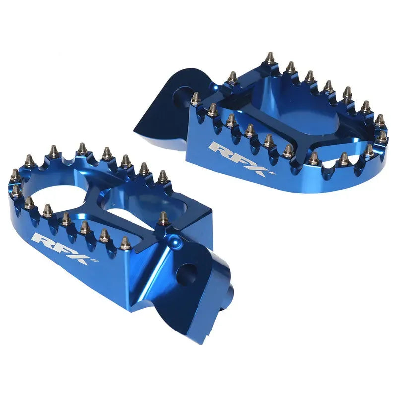 RFX PRO CNC ALU TRIALS FOOTREST, BLU