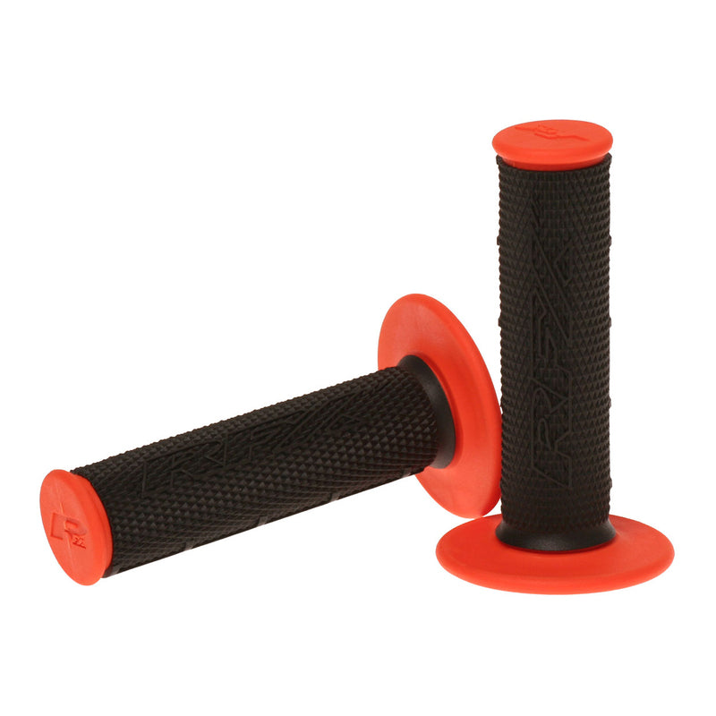 RFX PRO DUAL COMPOUND GRIP PAIR, BLK/ORG