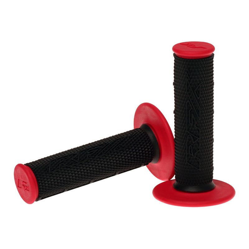 RFX PRO DUAL COMPOUND GRIP PAIR, BLK/RED