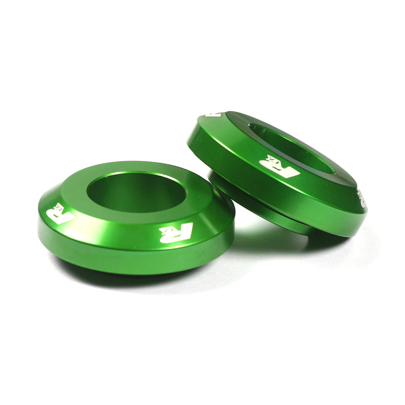 RFX PRO FAST WHEEL SPACERS REAR, GRN