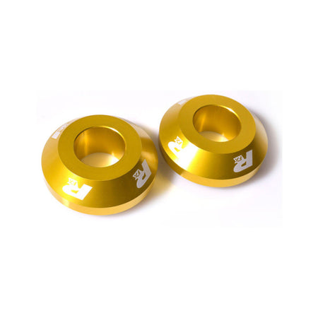 RFX PRO FAST WHEEL SPACERS REAR, YEL