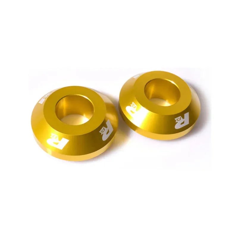 RFX PRO FAST WHEEL SPACERS REAR, YEL