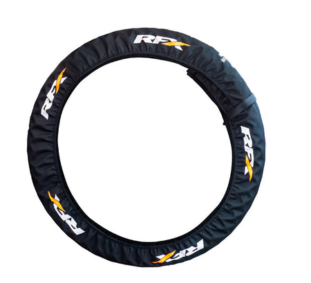 RFX FACTORY 85CC TYRE COVERS PAIR, BLK