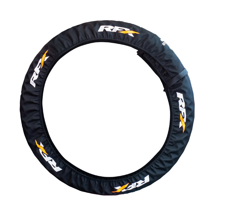 RFX FACTORY 85CC TYRE COVERS PAIR, BLK