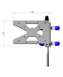 ACCESS DESIGN Side License Plate Holder - Harley-Davidson Nighster