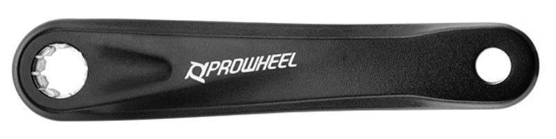 PROWHEEL E-Bike Right Crank Aluminium 165mm ISIS - Bosch / Bafang / Yamaha