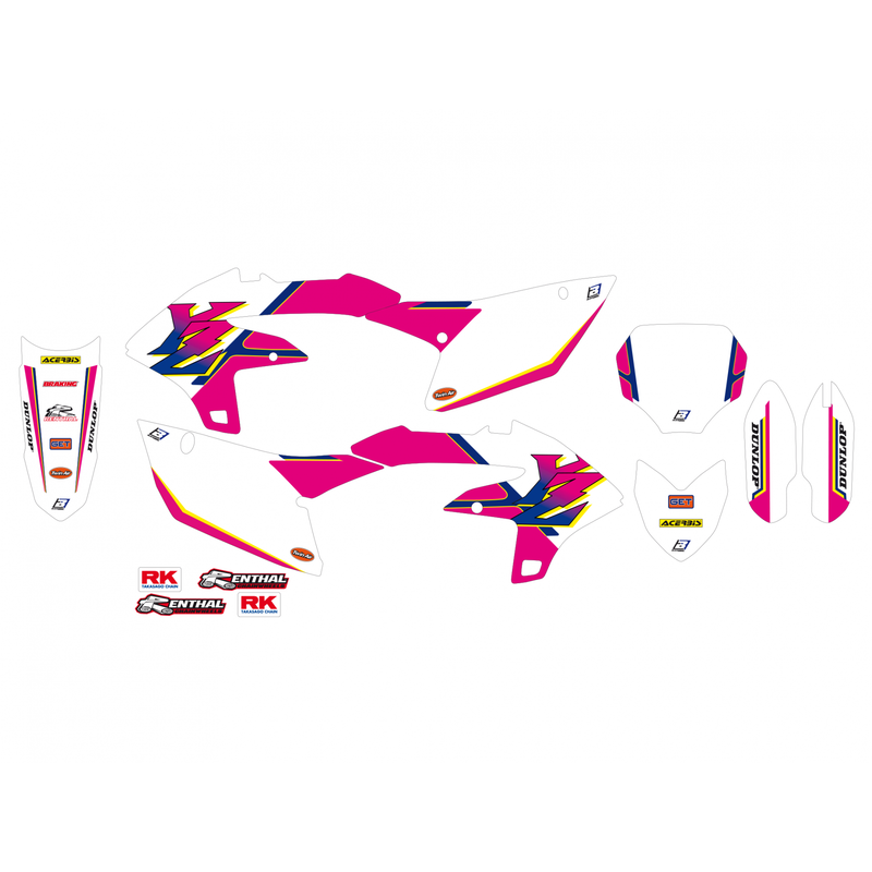 BLACKBIRD Retro Sticker Kit