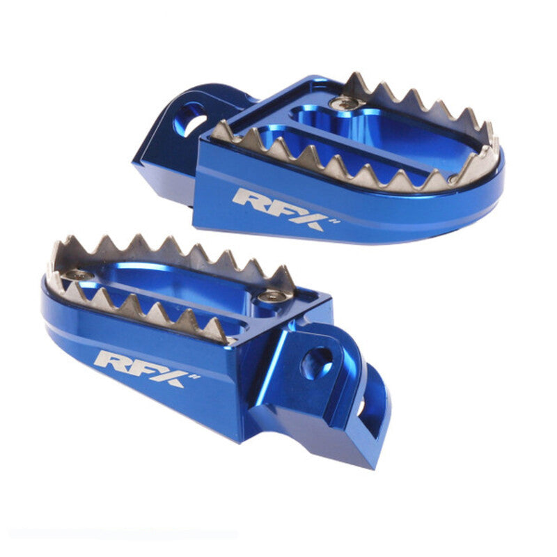 RFX PRO SERIES 2 FOOTRESTS, BLU