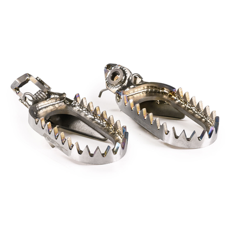 RFX FACTORY FOOTRESTS TITANIUM