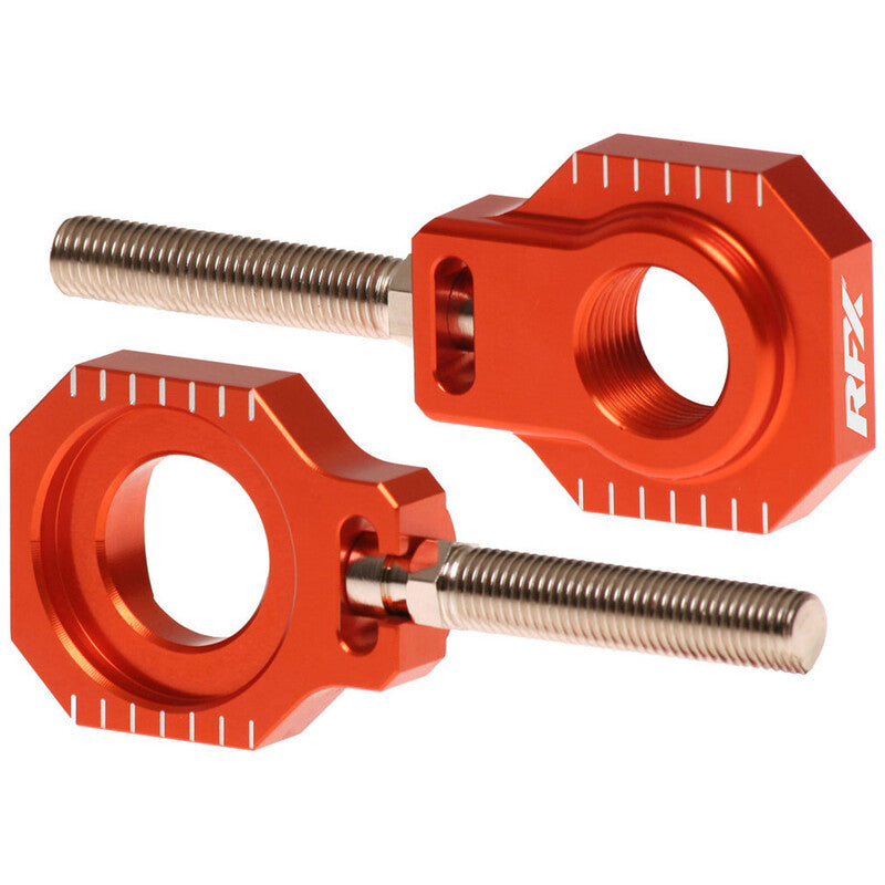 RFX PRO REAR AXLE ADJUSTER BLOCKS, ORG