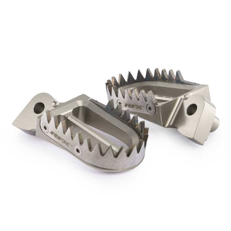 RFX PRO FOOTREST TI/ALU, ALU