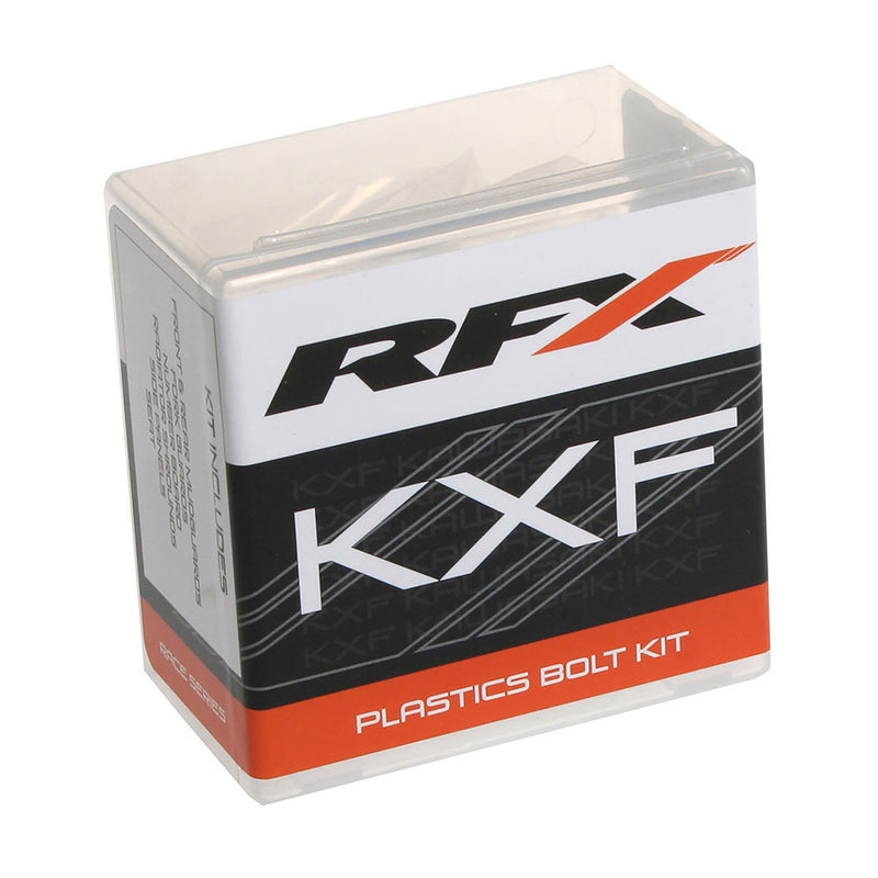 RFX RACE PLASTICS FASTENER KIT, SIL