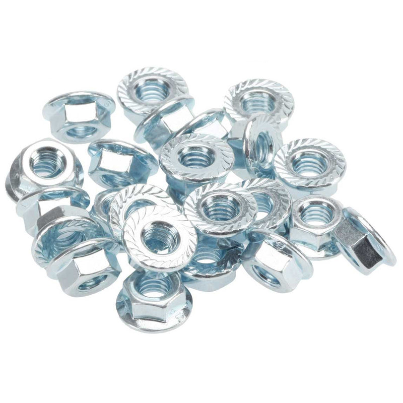RFX M8 FLANGE NUT PACK, SIL