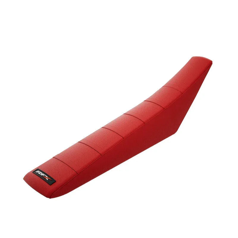 RFX RIBBED SEAT COVER, RED