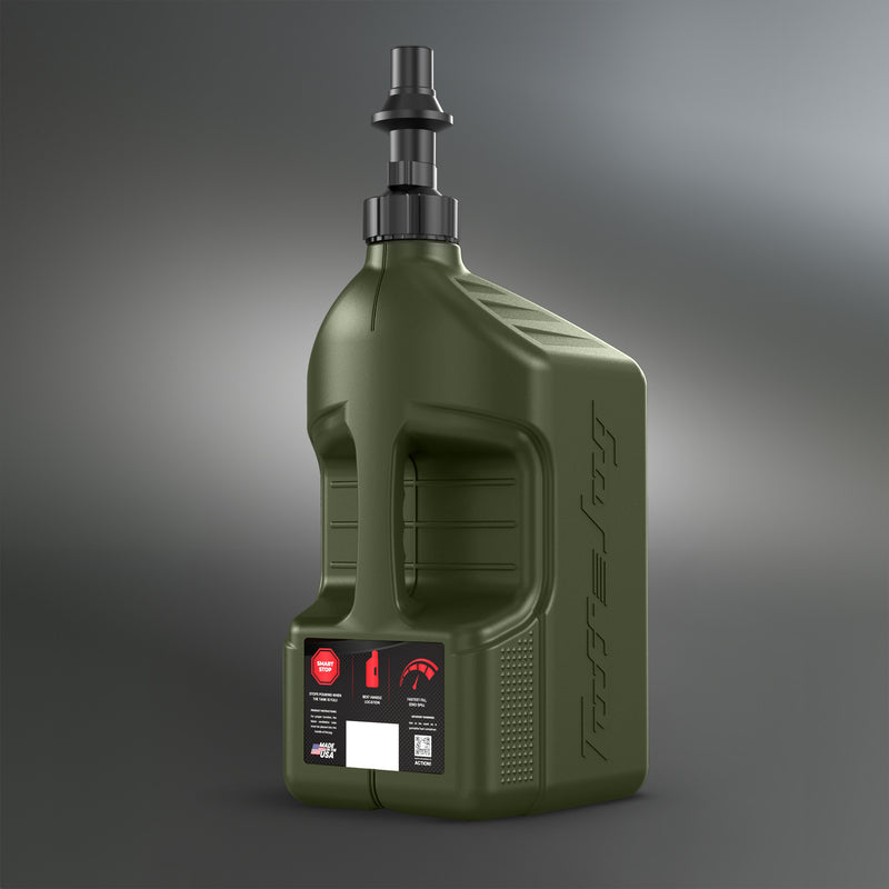 TUFFJ GAS CAN 20L RIPPER CAP G3, AMG/BLK