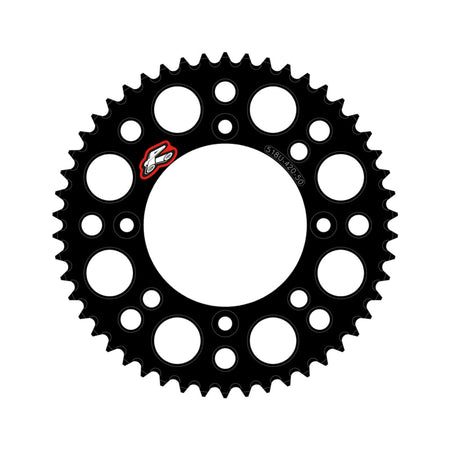 Rear sprocket RENTHAL Aluminium Self cleaning - 420